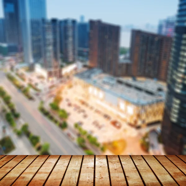 Landscape of Shanghai at night — Stock Photo, Image