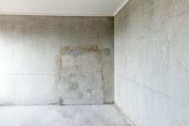 büyük beton bileşik veya boşluk