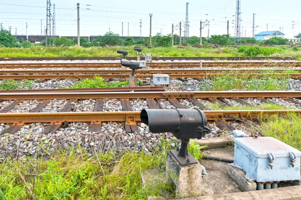 Cesta vpřed po železnici — Stock fotografie