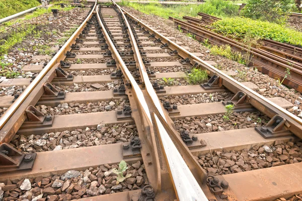 The way forward railway — Stock Photo, Image