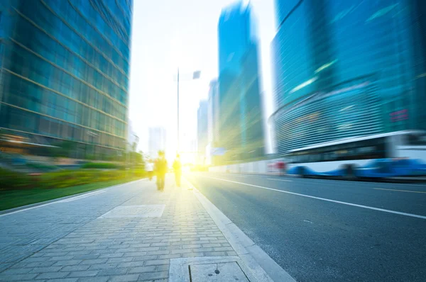 Clean road of city — Stock Photo, Image