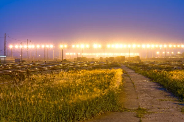 Platform kereta kargo — Stok Foto