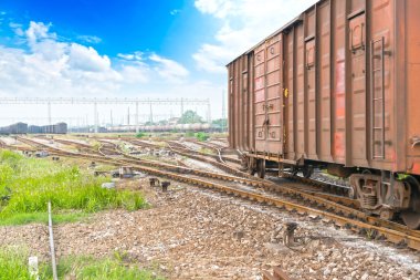 Tren veya demiryolu parça