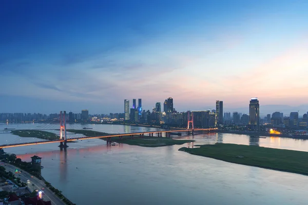 Jiangxi river view in Nanchang — Stock Photo, Image