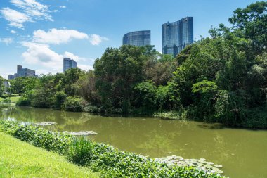 Çin 'deki Lakeside modern ofis binası