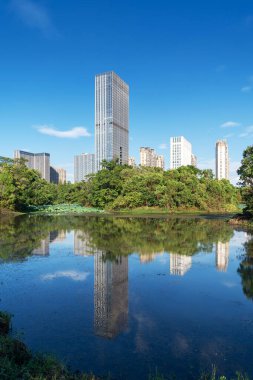 Çin 'deki Lakeside modern ofis binası