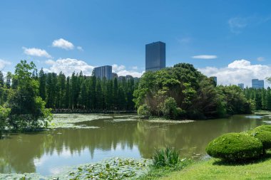 Çin 'deki Lakeside modern ofis binası