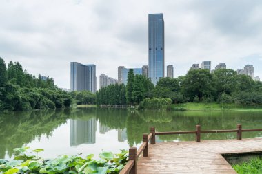 Çin 'deki Lakeside modern ofis binası