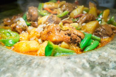 Çince Geleneksel kızarmış tavuk