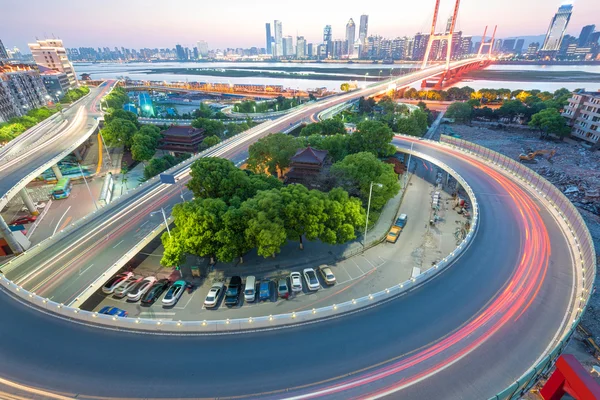 Shanghai interchange overpass — Stock Photo, Image