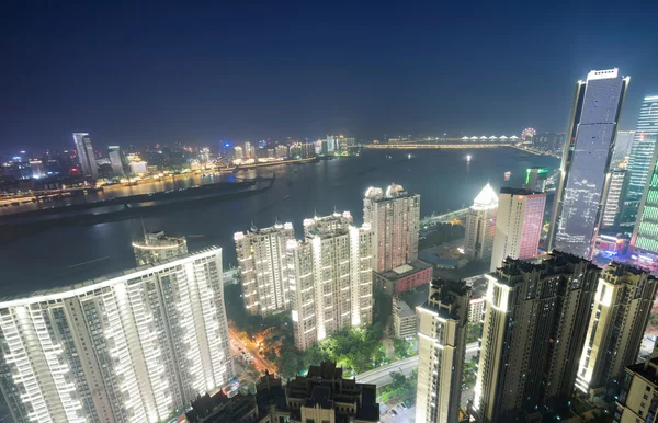 Beautiful cityscape at Nanchang China — Stockfoto
