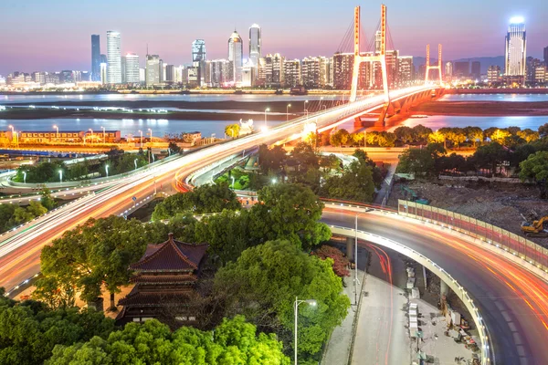 Shanghai interchange overpass — Stock Photo, Image