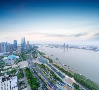 Çin nanchang 'ının panoramik resmi