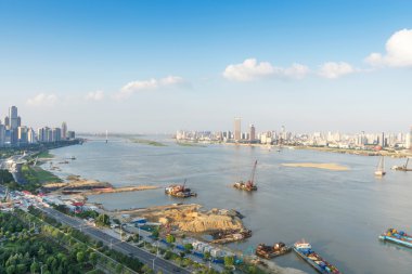 Çin nanchang 'ının panoramik resmi