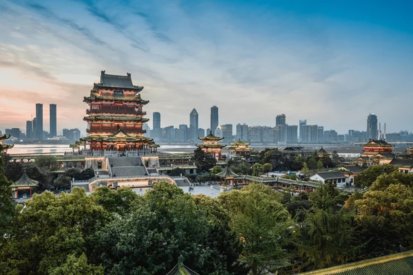 Ancient Chinese architecture Tengwang Pavilion — ストック写真