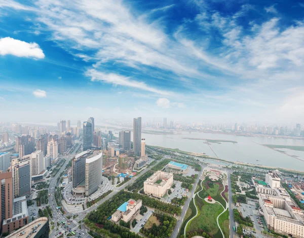 Landscape of Chinese city of Nanchang — Stock Photo, Image