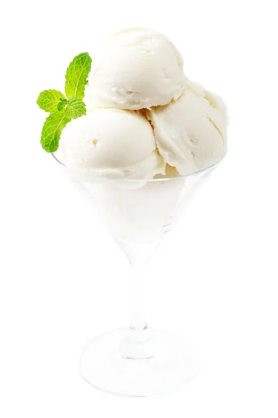 코코넛 아이스크림. — 스톡 사진