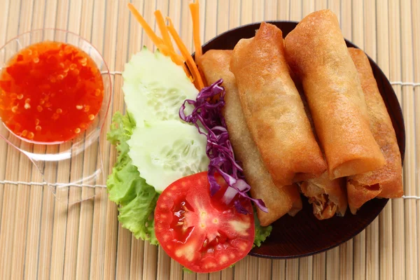 Fried Spring Rolls. — Stock Photo, Image