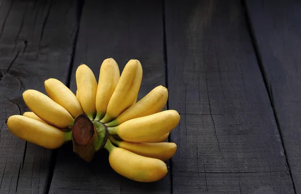 Variedades bananas alimentos . — Fotografia de Stock