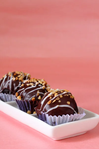 Chocolat ball is  delicious. — Stock Photo, Image