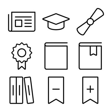 9 eşsiz çizgi simgesi (özetlendi)