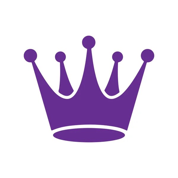 Crown Silhouette Symbols Icon — Stock Photo, Image