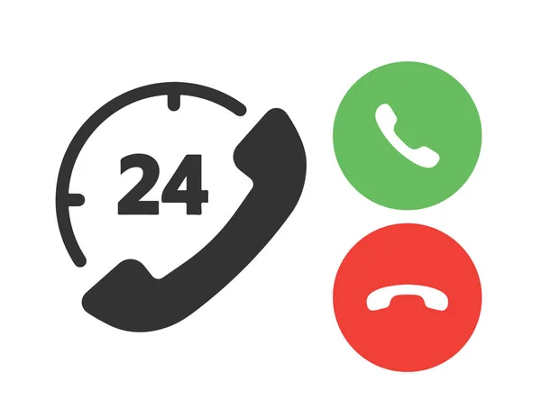 Customer Support Service Flat Icons Apps Websites — Stock Photo, Image