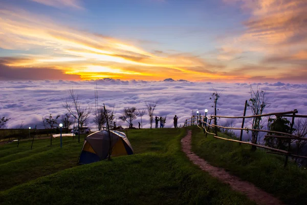 Deniz sis Dağı'nda.