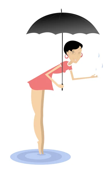 End of the rain — Stock Vector