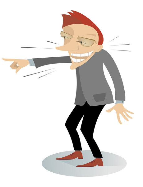 смеющийся человек