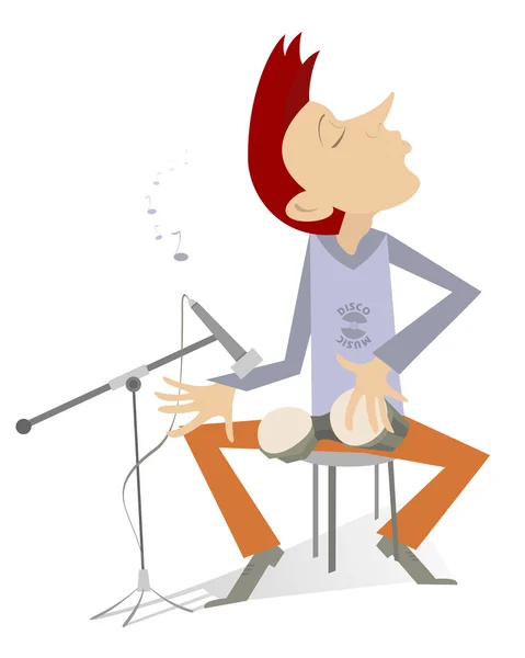 Percussionist — Stock Vector