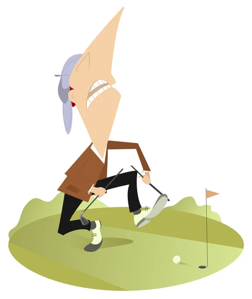 kızgın golfçü