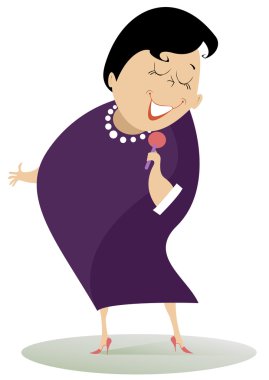 Seksi kadın şarkı şarkı