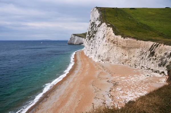 Küste in der Nähe von lulworth, dorset — Stockfoto