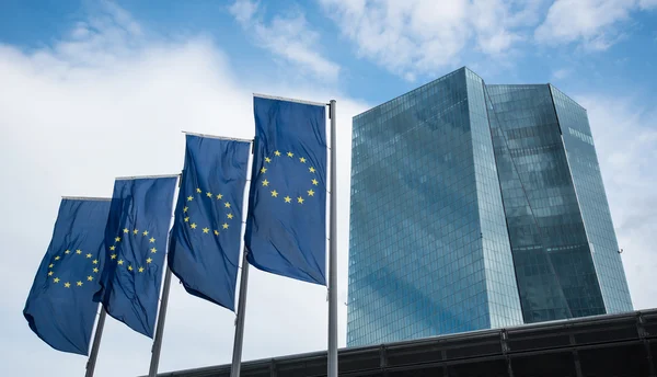 European central bank ECB in Frankfurt, Germany — Stock Photo, Image