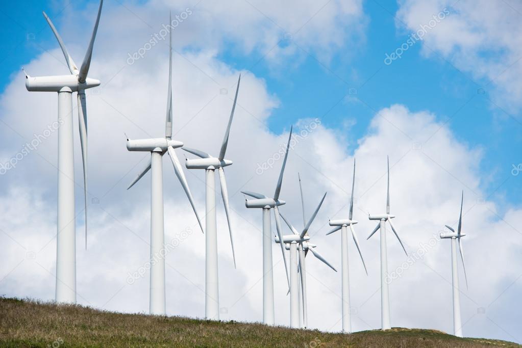 onshore windmill powered plant