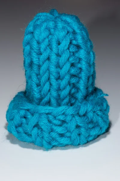Knitted bobble cap — Stock Photo, Image