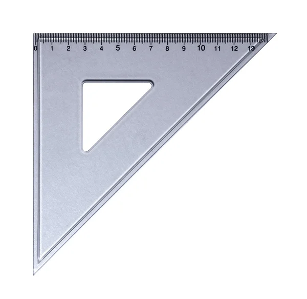 Triângulo transparente — Fotografia de Stock