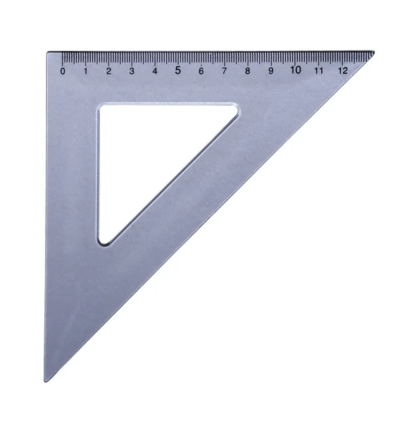 Triángulo transparente — Foto de Stock