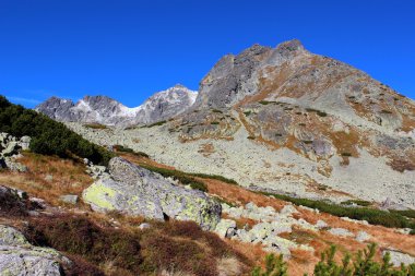 Mengusovska Vadisi yüksek Tatras, Slovakya