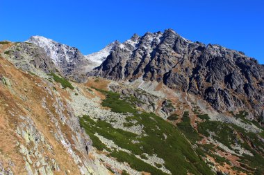 Mengusovska Vadisi yüksek Tatras, Slovakya