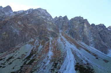 Mengusovska Vadisi yüksek Tatras, Slovakya