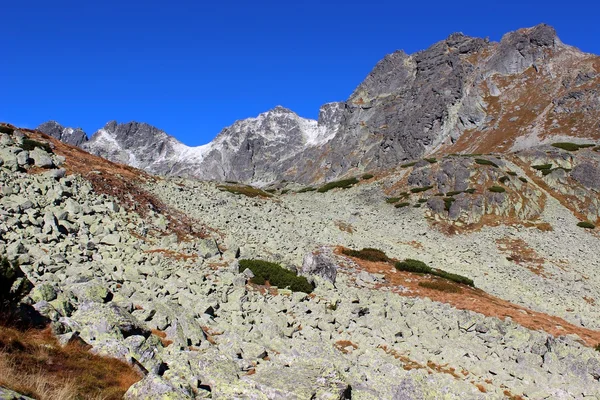 Mengusovska vallei in hoge Tatra, Slowakije — Stockfoto