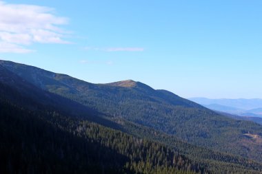 Görünümden Babia Gora, Beskidy, Polonya