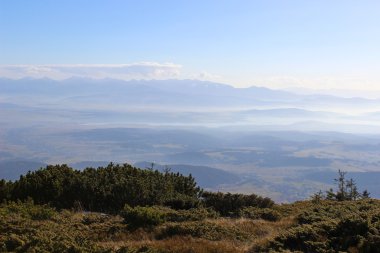Görünümden Babia Gora, Beskidy, Polonya