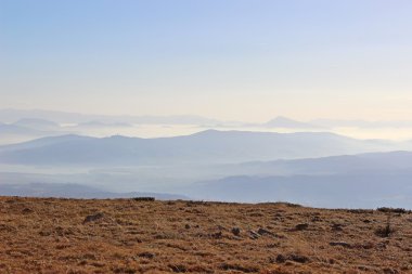 Görünümden Babia Gora, Beskidy, Polonya