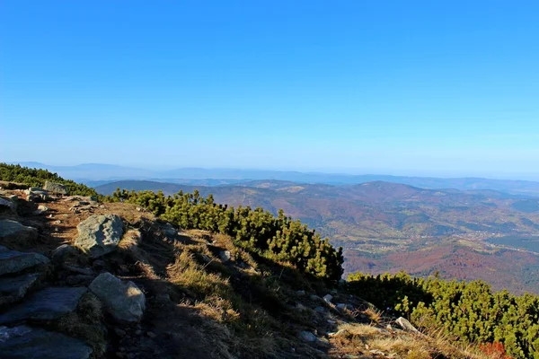 Görünümden Babia Gora, Beskidy, Polonya — Stok fotoğraf