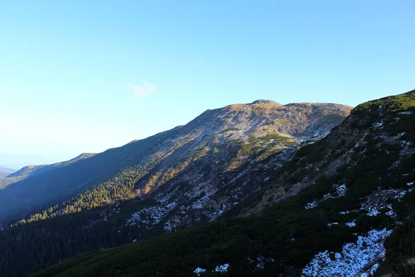 Vista da Babia Gora, Beskidy, Polonia — Foto Stock