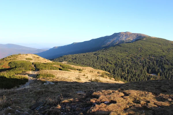 View from Babia Gora, Beskidy, Poland — Stock Photo, Image