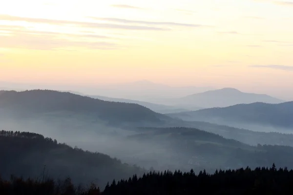 Pico Mogielica - Beskid Wyspowy, Polonia —  Fotos de Stock